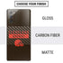 NFL Cleveland Browns Brown Performance Series Galaxy Note20 5G Skin